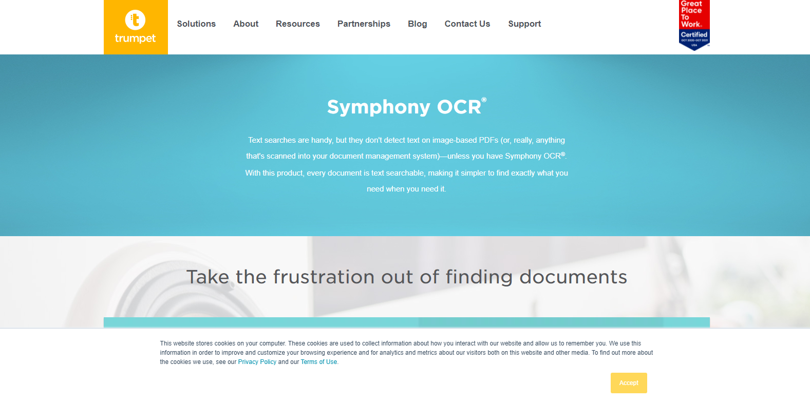 SYMPHONY ocr website