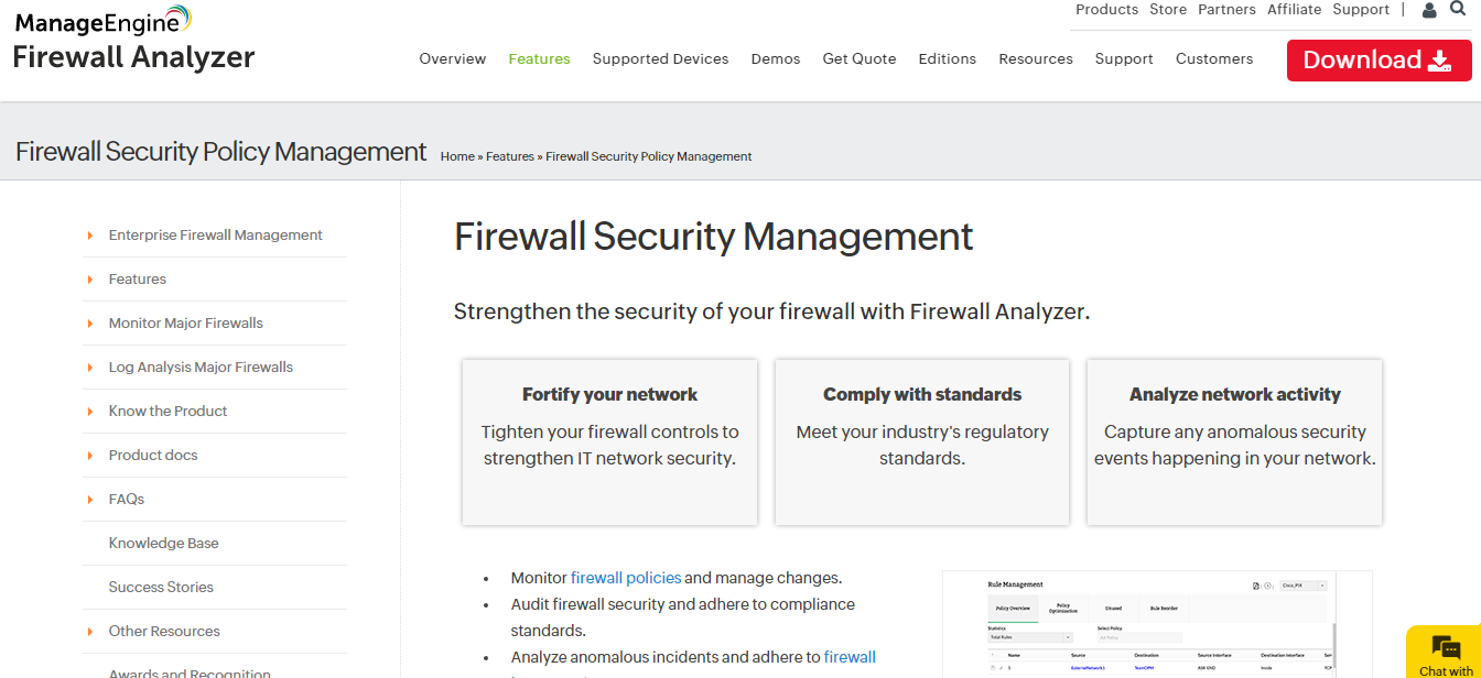 Firewall Security Management