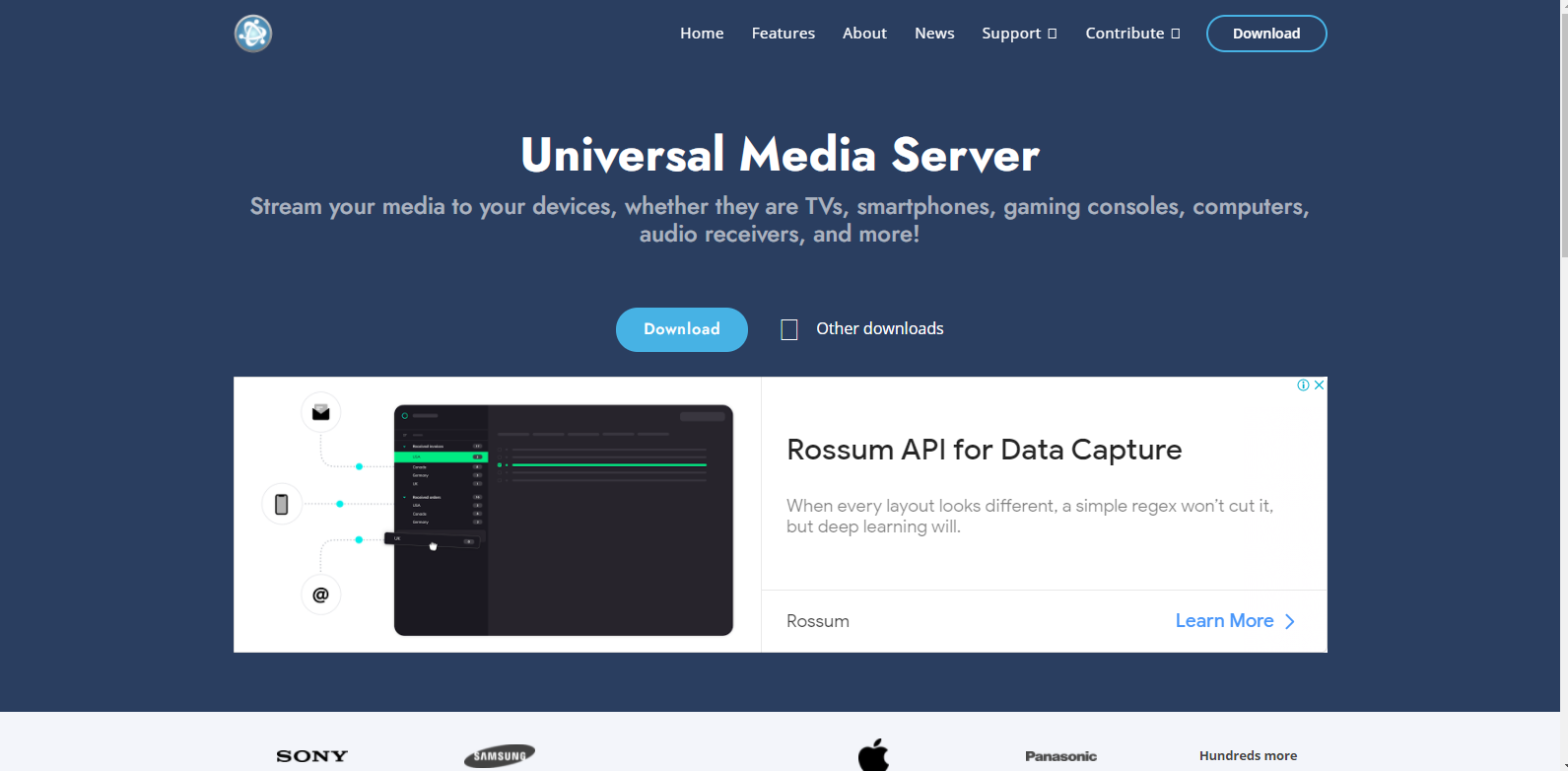 download the new version Universal Media Server 13.6.0