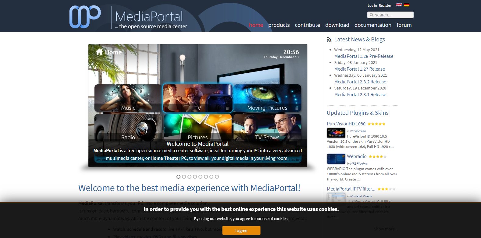media portal