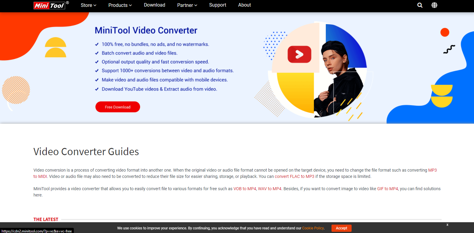 how free make video converter work after downloaded