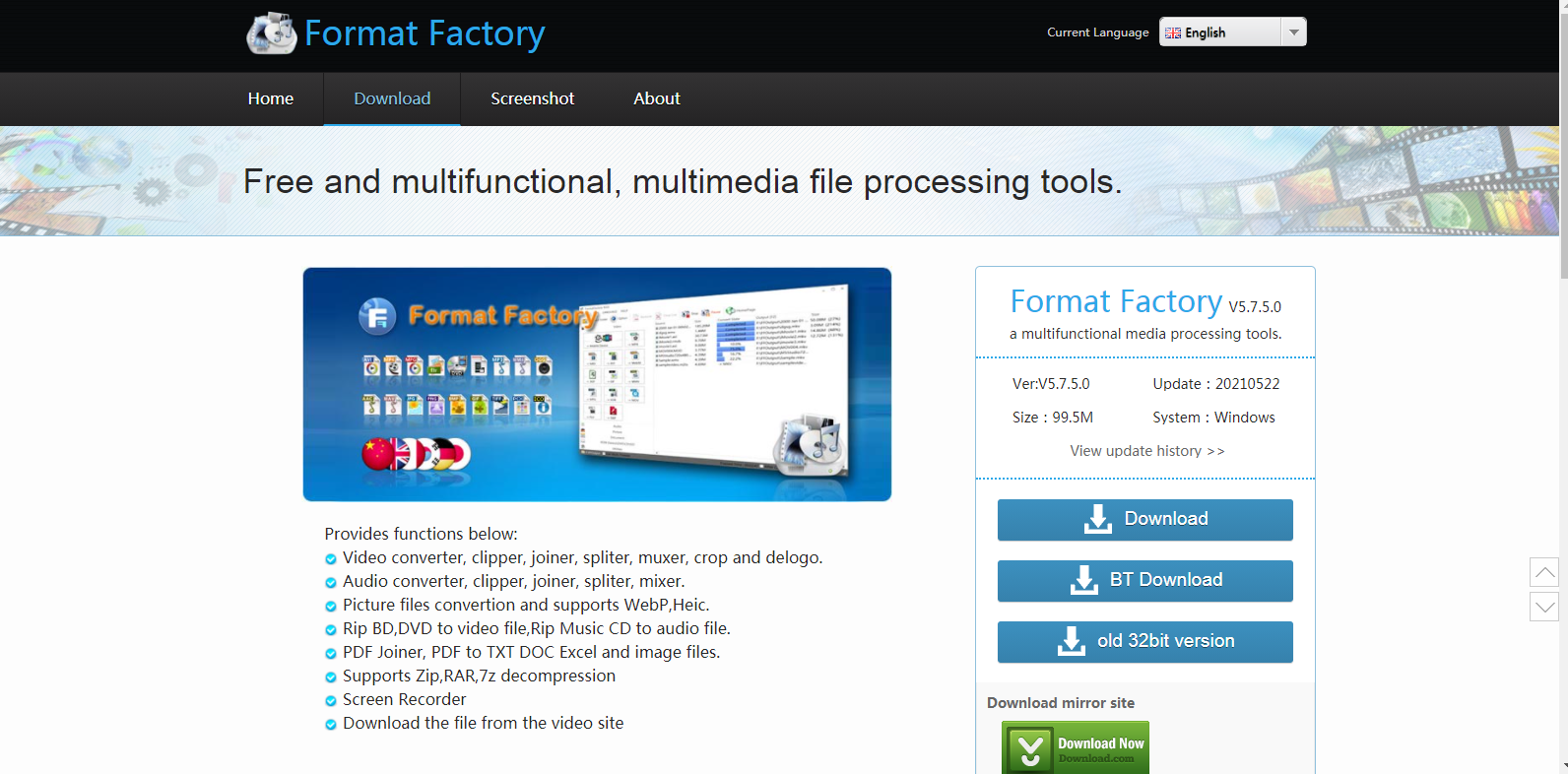 video converter format factory download